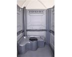 portable toilet rental interior